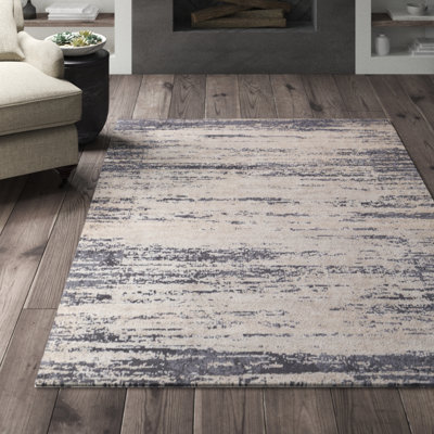 Bridgeton Abstract Gray/Khaki Area Rug