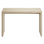 Mirella Faux Travertine Console Table In Travertine