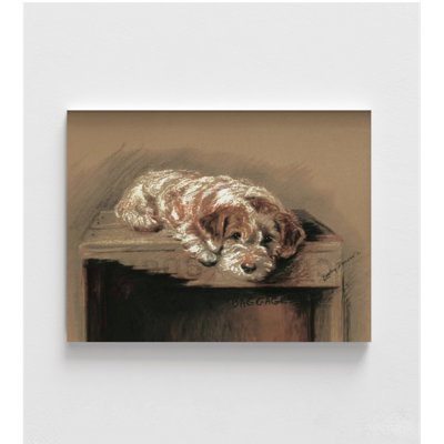 Terrier Baggage By Lucy Dawson, Parson Russell Terrier Poster Print, Terrier Mum Wall Art, Small Dog Vet Office Wall Art Poster