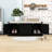 Storage Bench with 2 Drawers, 2 Cabinets and Removable Cushion for Entryway-1440841057