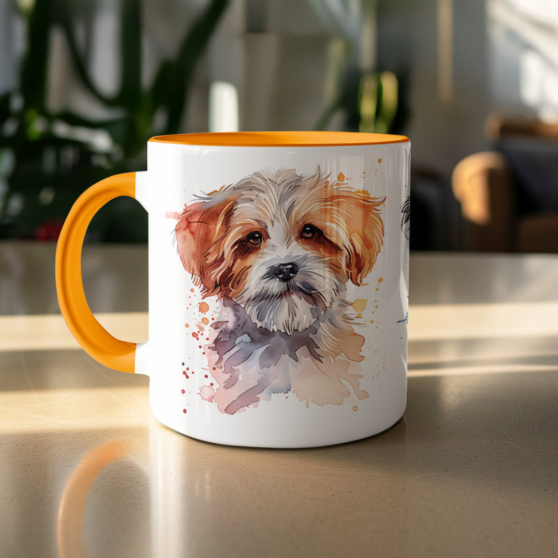 Mug, 1, Orange