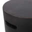 Outdoor Lightweight Concrete Side Table,Copper