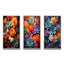 «Colorful Succulents Sunlit Succulents», 3 pièces sur toile-592583196-592583197