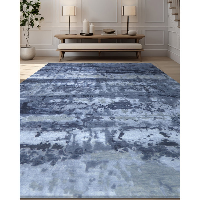 Wool Area Rug, Rectangle 2' x 3'