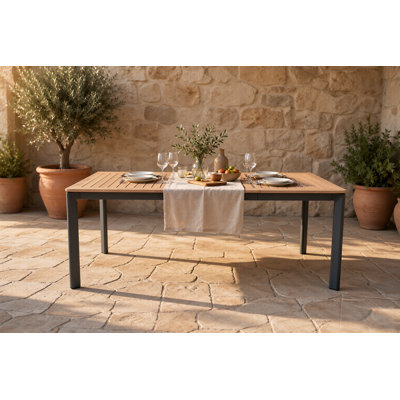 Table en teck Aries 220*100*76