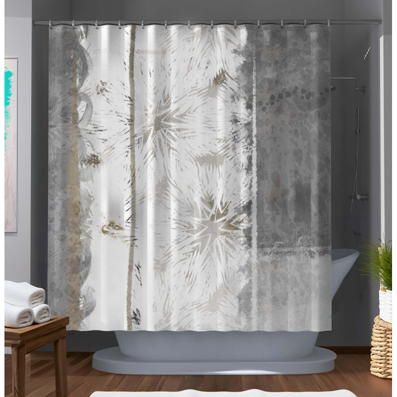 Abstract Shower Curtain