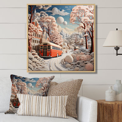 " Winter Silent Wonderment Papercut "