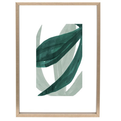 Cosima Gold Wood Floater Picture Frame
