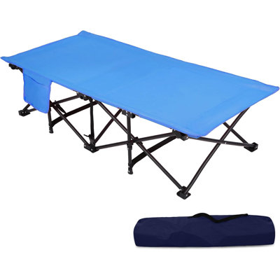Lit de camp pliant pour enfants avec sac de transport, lit de repos portatif pour tout-petit