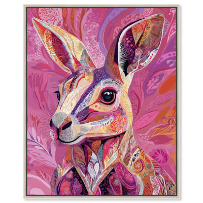 «Vibrant Marsupial», reproduction d'art sur toile par Art Remedy
