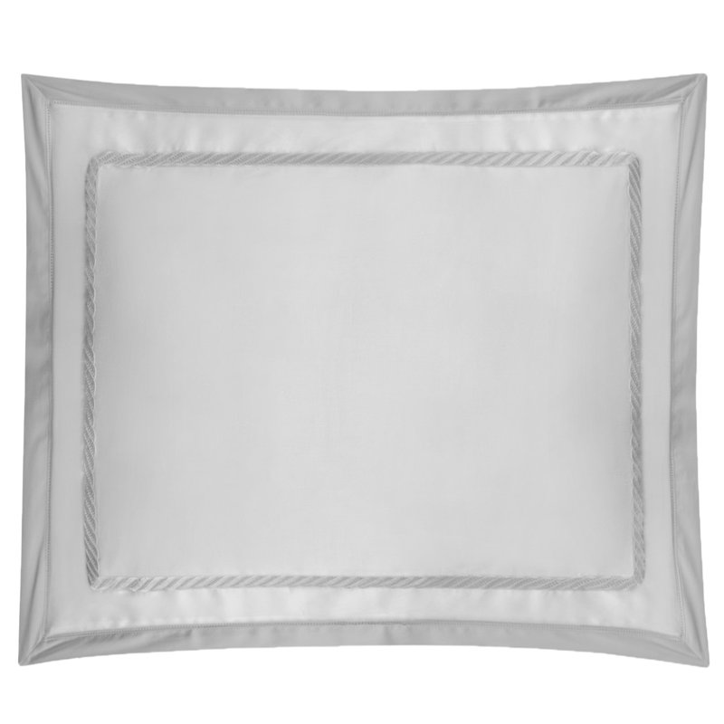 Simone Duvet Cover, Standard Shams, White/Ivory