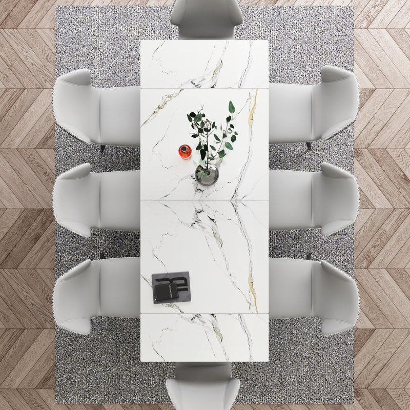 Marulka 78.7" Extendable Dining Table