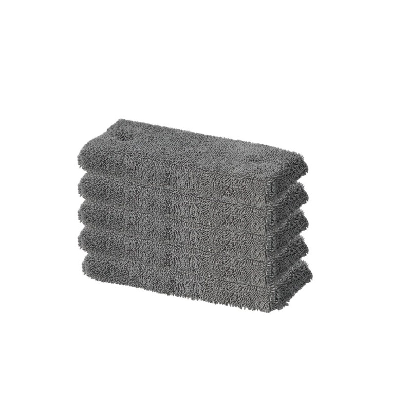 Remplacement de la tête de vadrouille en microfibre Superio pour vadrouille miracle auto-essoreuse, tampon de nettoyage en microfibre, recharge de vadrouille, vadrouille auto-essoreuse (paquet de 6)