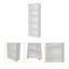 Bibliothèque blanche 5Slim, bibliothèque, tablette d'angle, bibliothèque d'angle, bibliothèque de rangement,-1228328314