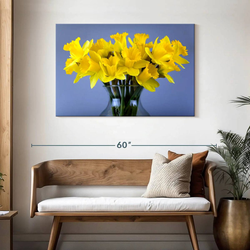 Toutes les jonquilles jaunes Harnek, H 30 po x l 45 po