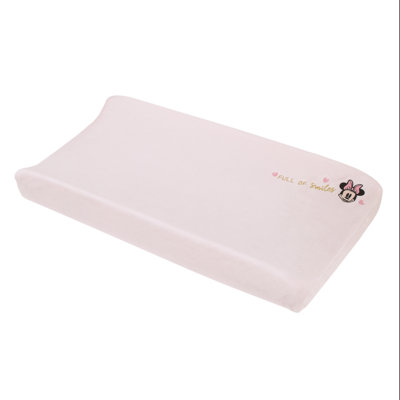 Minnie Mouse My Happy Place Infant Collection Polyester 32'' L Changing Pad Cover