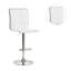 Tabouret de bar pivotant à hauteur ajustable Cardew-232857056