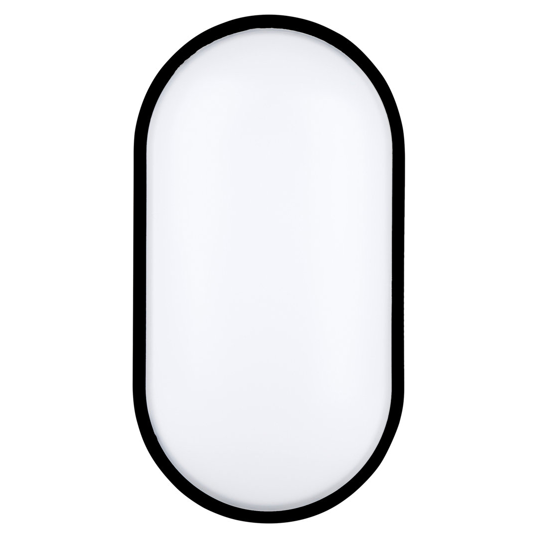Aubreelynn Black Integrated LED Outdoor Bulkhead Light