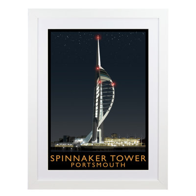 'Spinnaker Tower 2' 1 Piece Wall Art