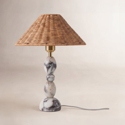 Genuine Marble Table Lamp
