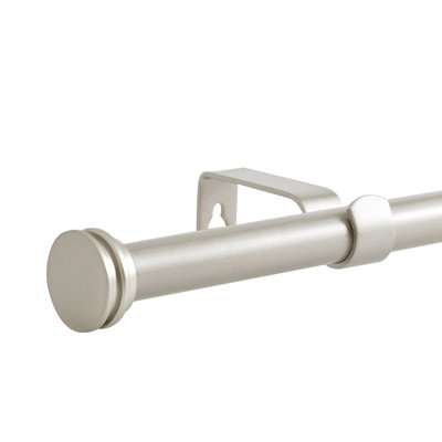 5/8" Single Curtain Rod With Nerveux Finials