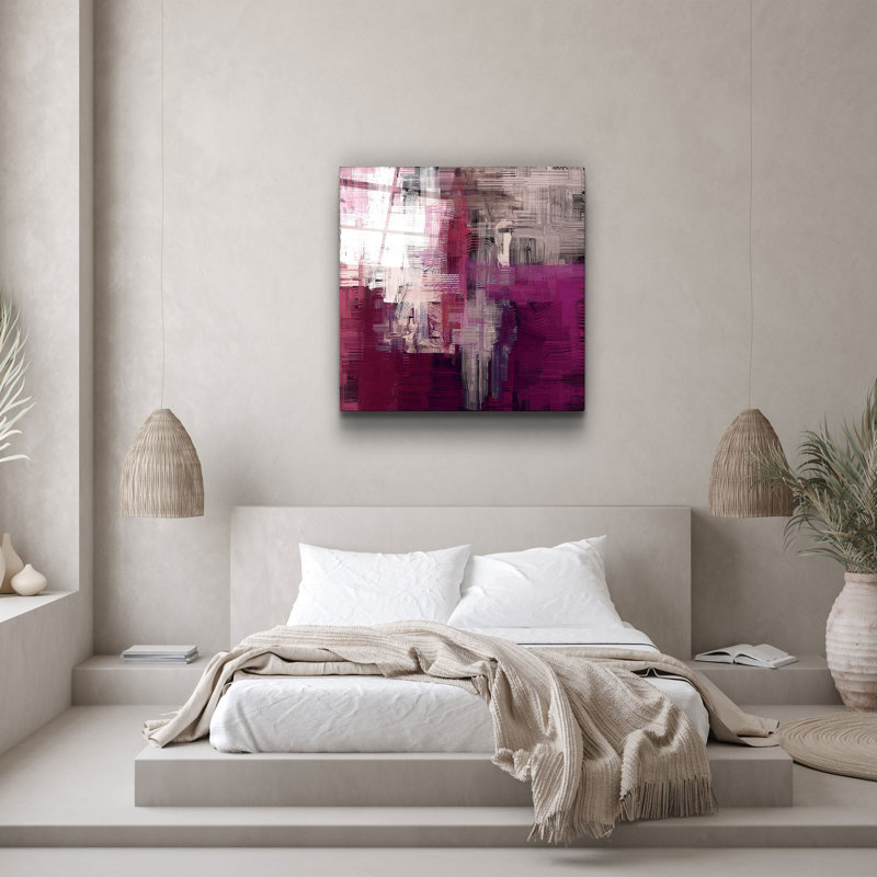 Elegant Decorative Tempered Glass Painting, 40 x 40 Inches | 100% Tempered Glass, Thickness: 0.16 Inches | UV Printing for Vibrant Colors & Durability | Perfect for Home Decor & Art Enthusiasts