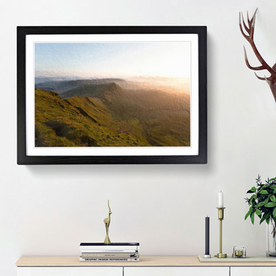 Pen Y Fan in the Brecon Beacons Wales - Picture Frame Painting Print