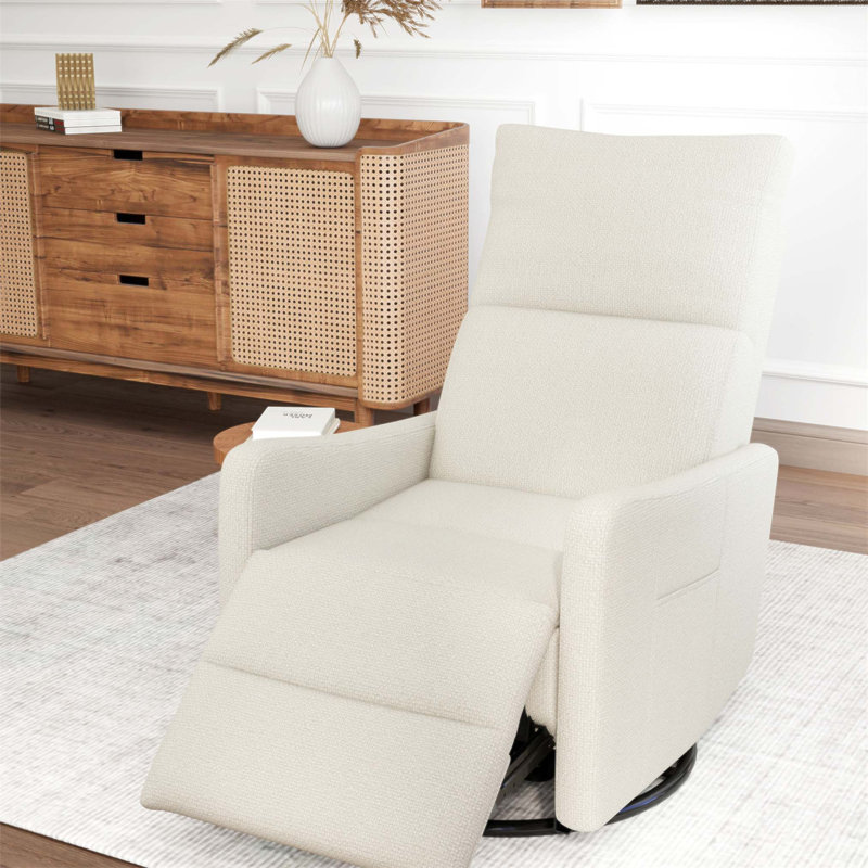 Fauteuil inclinable électrique pivotant à 270 °, berçant et inclinable pour un confort ultime dans les petits espaces