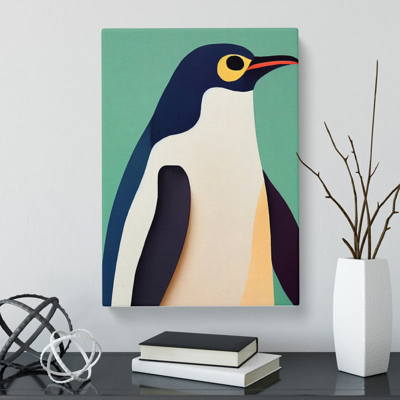 CAN-V0523-1803X Penguin Contemporary Vol.4 - Wrapped Canvas Print, 50cm H x 35cm W