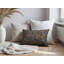 Oreiller rectangulaire réversible intérieur / extérieur Kiji Zebra-120203821-120332480