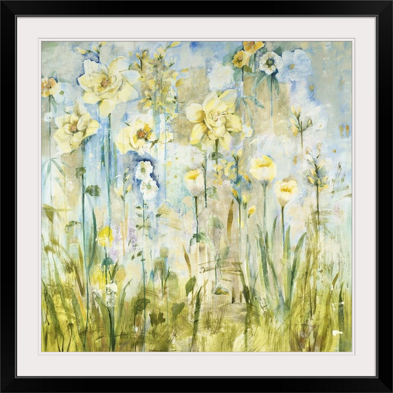 Darleston " Amusements " by Jill Martin, Black Frame, 24" H x 24" W x 1" D