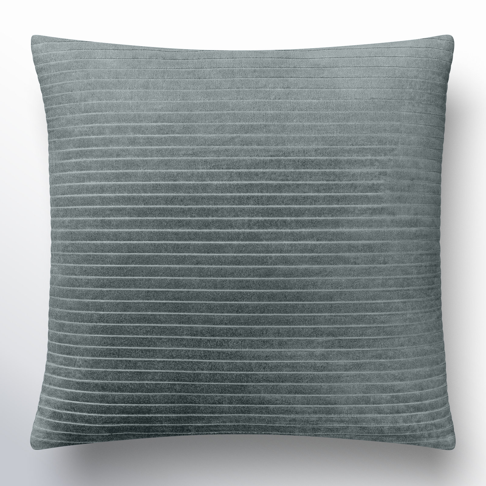 Cotton Throw Pillow, 22" x 22", Pillow Cover Only - No Insert, Deep Teal