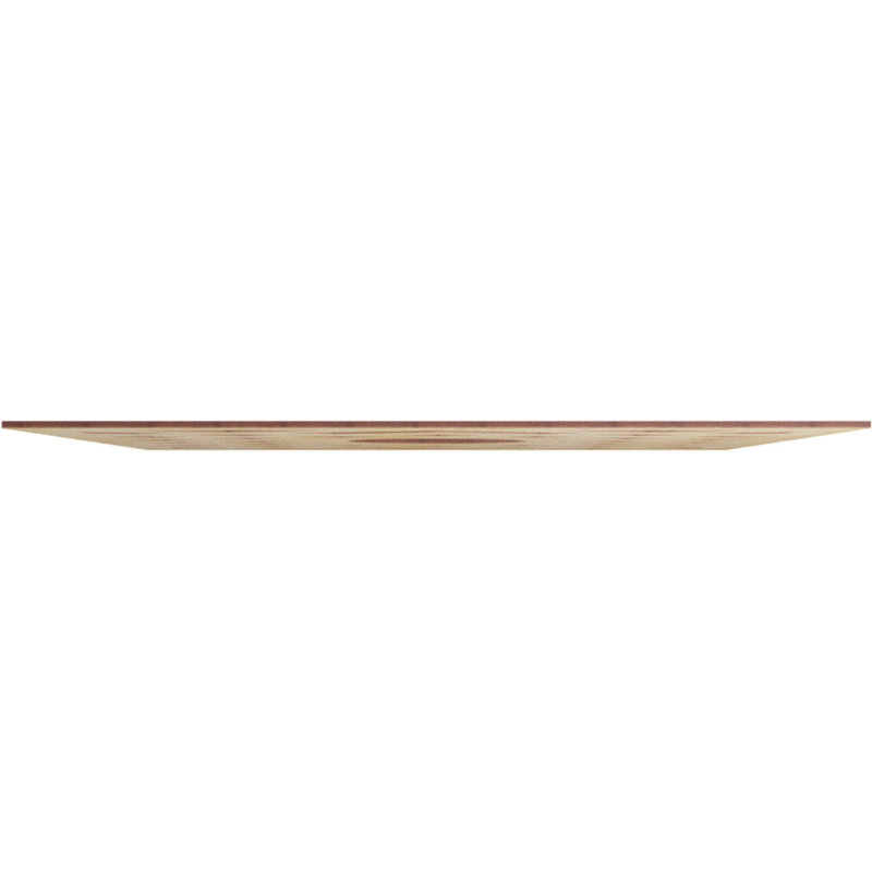 Médaillon ajouré 34 po x 34 3/4 po x P 3/4 po, Bouleau, H 30 po x l 30 po x P 0,25 po