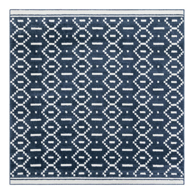 Latitude Run® Begna Nikolis Rug Blue