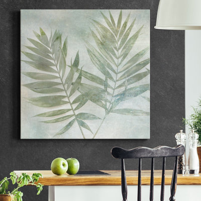 «Soft Leaves II», reproduction d'art sur toile tendue