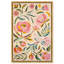 Impression sur toile, "Floral Tile" par Art Remedy-119997638-122918859