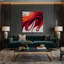Gradient Abstract 8 Grey Canvas Wall Art-2025688698