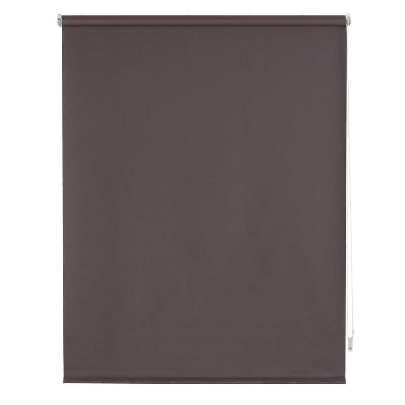 Blackout Roller shade, 230 cm L x 100 cm W, Brown