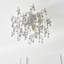 Hewes Nightan 3-Light Aged Silver Semi-Flush Light