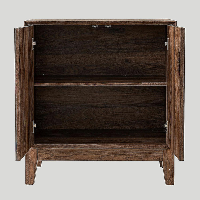 Double Door Cabinet, Walnut
