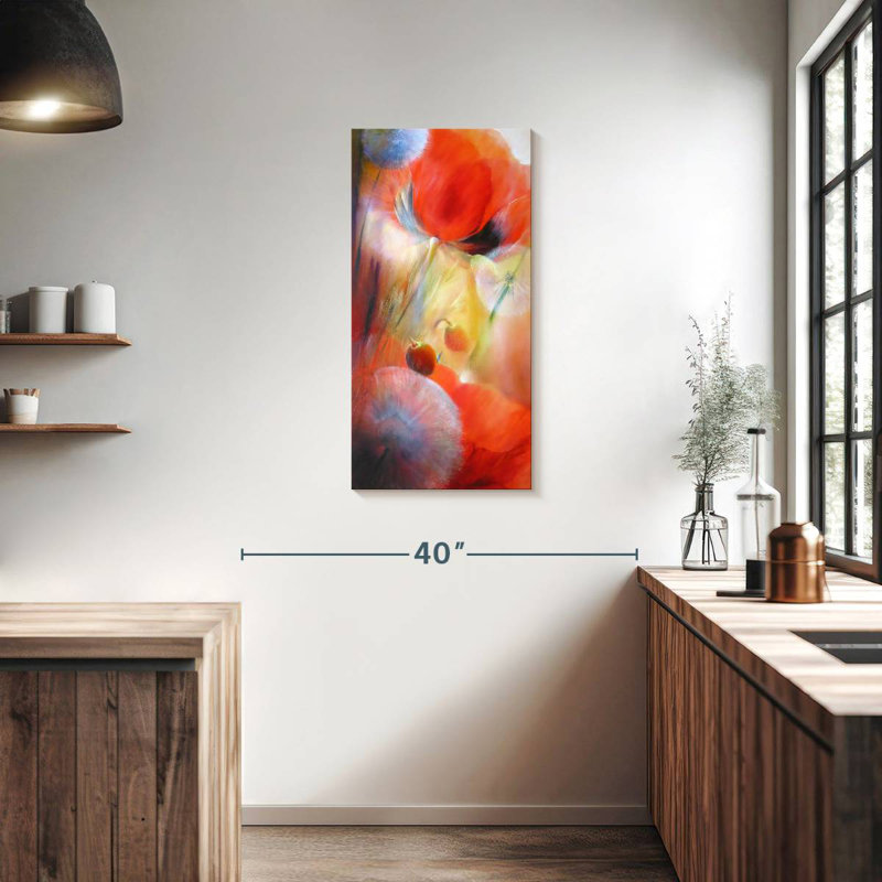 Coquelicots et pissenlits I