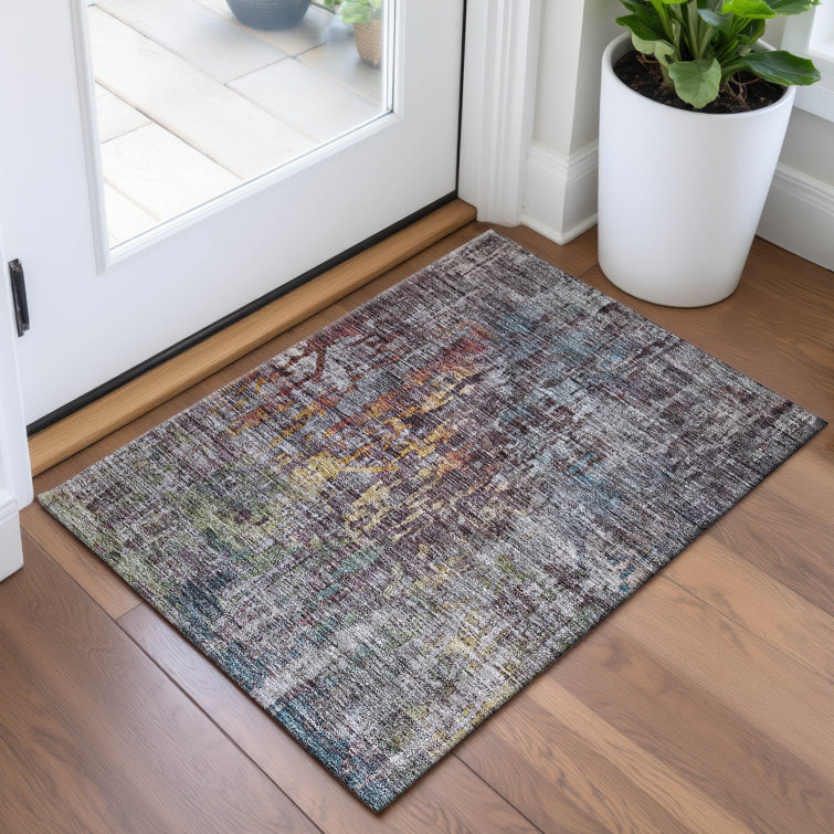 Premium Machine Washable Kelton AMF1237 Modern Rug