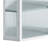 Glass Door Wall Mounted Corner Cabinet
