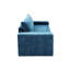 Canapé ergonomique en chenille 3 places avec accoudoirs larges et coussins moelleux-1437764307