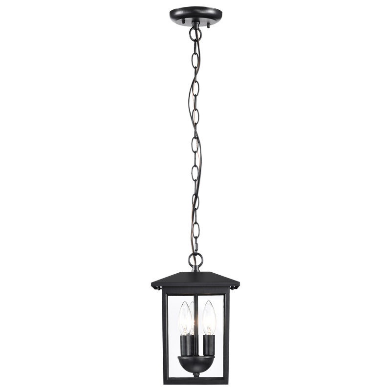 3 - Light Outdoor Hanging Lantern