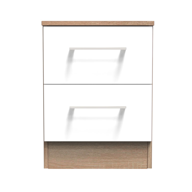Talhaa 37cm W Manufactured Wood Bedside Table