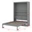 Lit escamotable mural avec tablettes Murphy