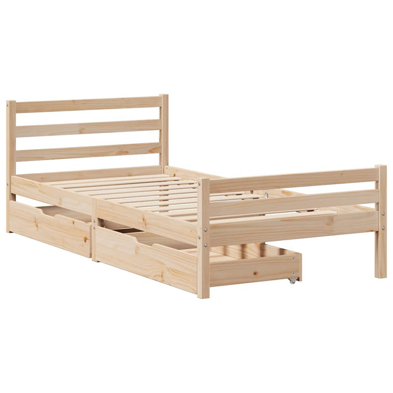 Solid Wood Bed Frame