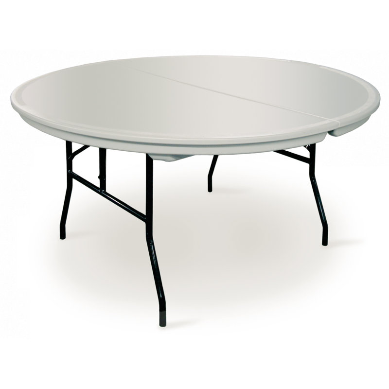 Table ronde commerciale de 60 pouces, H 30 po x L 60 po x l 60 po