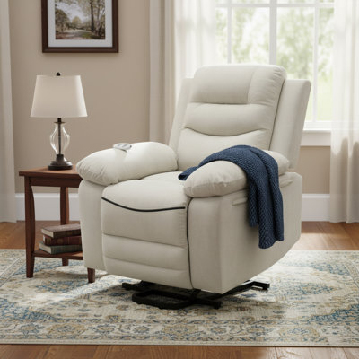Upholstered Power Reclining Home Theater Seat